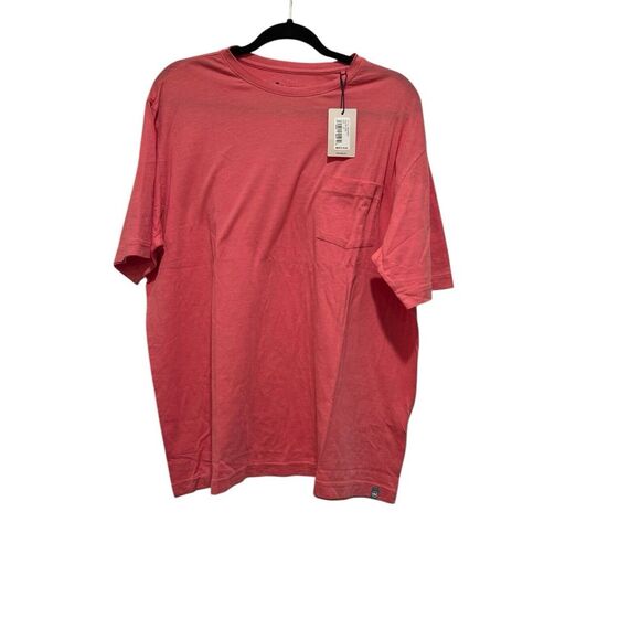 Peter Millar Other - PETER MILLAR Seaside T-Shirt Mens Wash Pocket Tee Plem Coral Pink NEW XXL